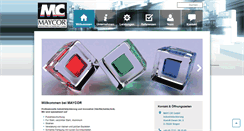 Desktop Screenshot of maycor.com